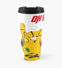 Thanos Infinity Gauntlet "Oh Snap!" Travel Mug