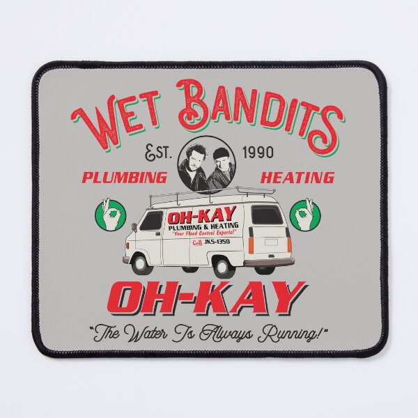 Item preview, Wet Bandits Plumbing & Heating designed and sold by Alema Art.