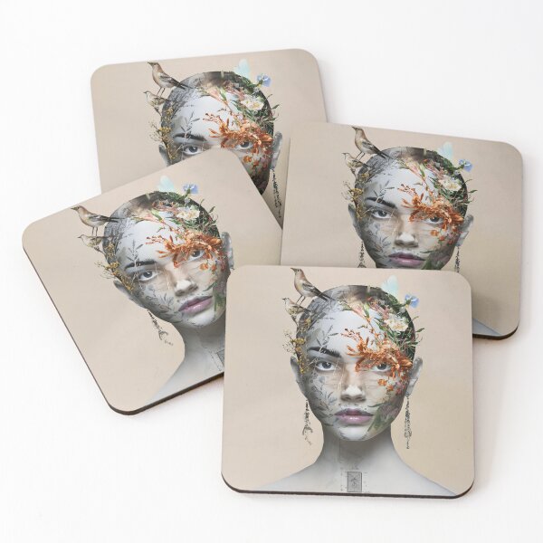 Item preview, Botanical Portrait: A Captivating Fusion of Art and Fashion designed and sold by MarinaFila.