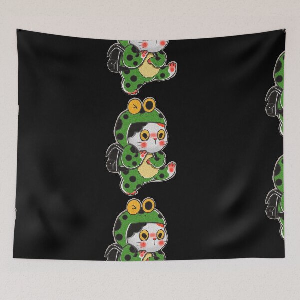 Item preview, cat with pajamas and backpack designed and sold by vonkeo.