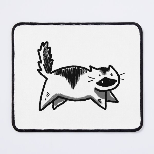 Item preview, Scared Gray Cat designed and sold by Anny-art.