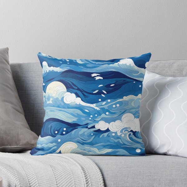 Item preview, Stylized Ocean Waves designed and sold by Digital-Lys.