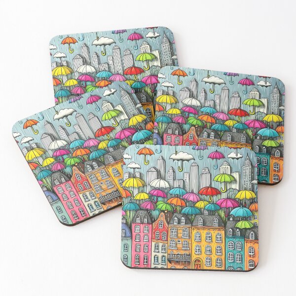 Item preview, Chromatic Rain 3 designed and sold by ramboe.