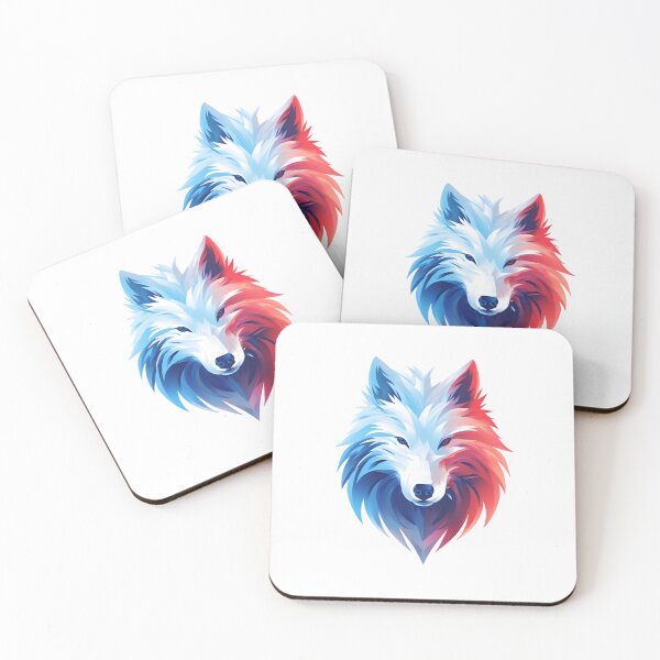 Item preview, Arctic Blaze - The Dichotomy Wolf designed and sold by MidArtFusion.