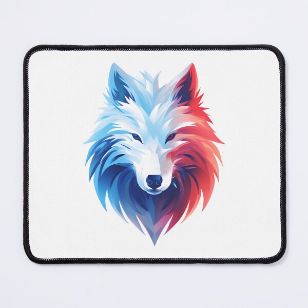 Item preview, Arctic Blaze - The Dichotomy Wolf designed and sold by MidArtFusion.