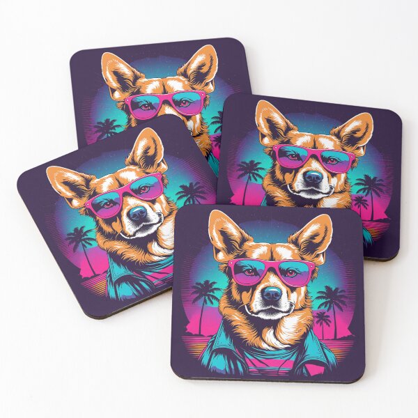 Item preview, Canine glasses the essential accessory for a flawless look, ensuring that your furry friend is always in fashion and ready for any occasion designed and sold by Pulsant  Paintings.