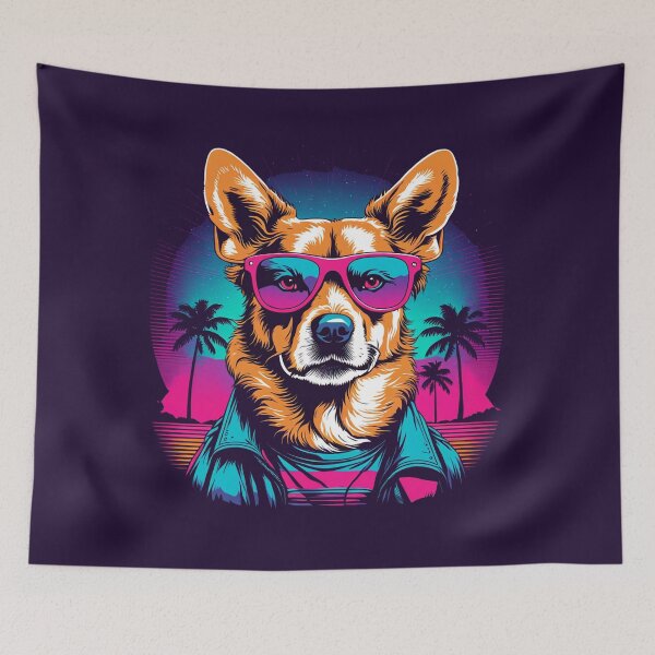 Item preview, Canine glasses the essential accessory for a flawless look, ensuring that your furry friend is always in fashion and ready for any occasion designed and sold by Pulsant  Paintings.