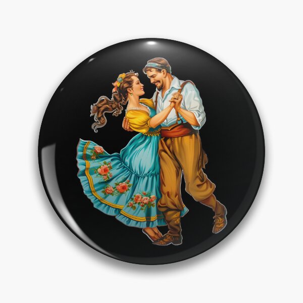 Item preview, Ukrainian Dance Beautiful Lovers Couple Dancing designed and sold by Leonardo Palumbo.