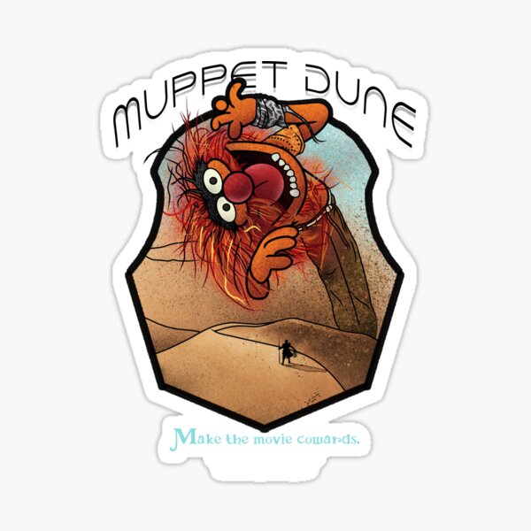 Puppet worm Sticker