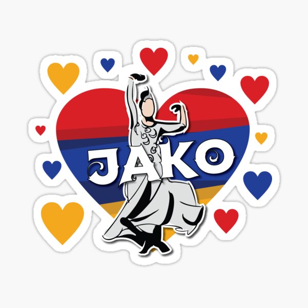 Item preview, Jako - LADANIVA - Armenia - Eurovision 2024 - Design 3 designed and sold by Vision-Tees.