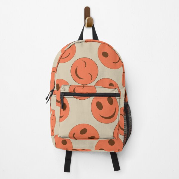 Item preview, Orange Happy Smiling Faces Pattern designed and sold by Yasminepatterns .
