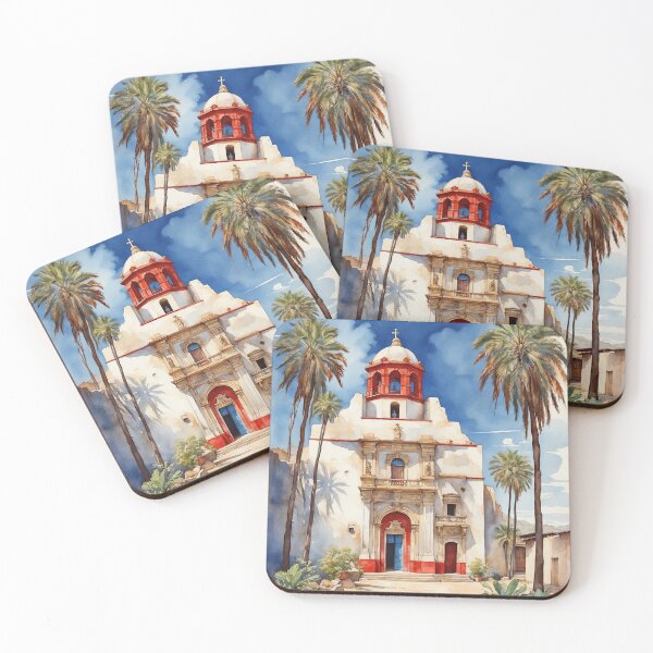 Item preview, El Fuerte Sinaloa Mexico Magic Town Vintage Travel Tourism Watercolor Poster  designed and sold by TravelersGems.