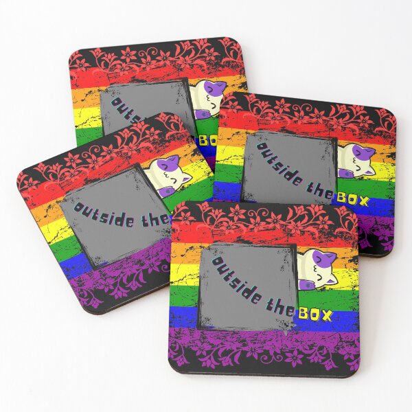 Item preview, Asexual Cat: Outside The Box designed and sold by Kusza.