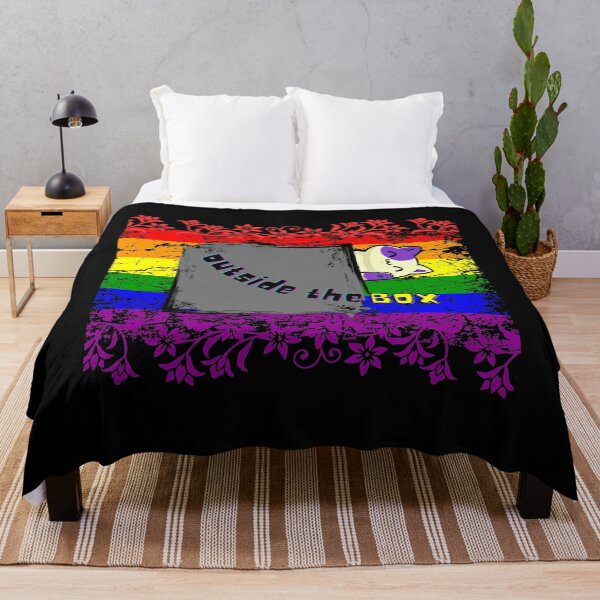 Item preview, Asexual Cat: Outside The Box designed and sold by Kusza.