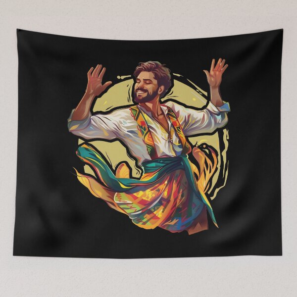 Item preview, Ukrainian Dance Handsome Man Dancing designed and sold by Leonardo Palumbo.