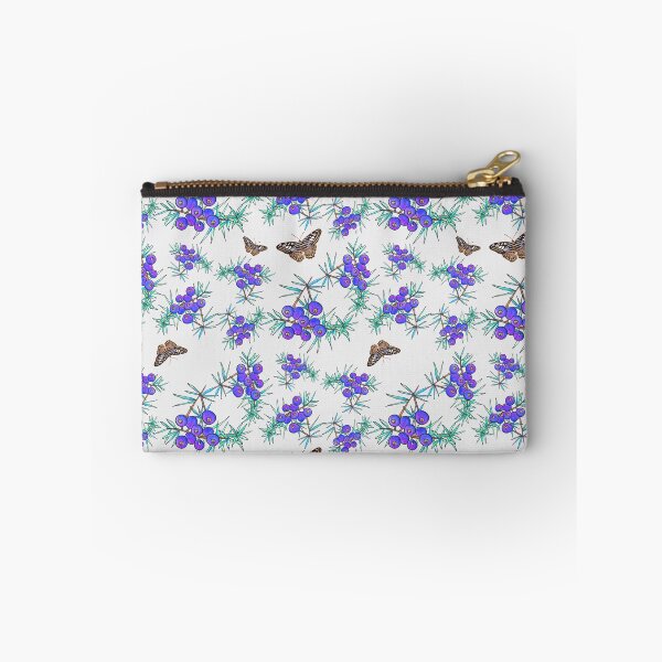 Item preview,  Juniper berry pattern with butterflies designed and sold by Marga Hogenhuis-Flokstra.