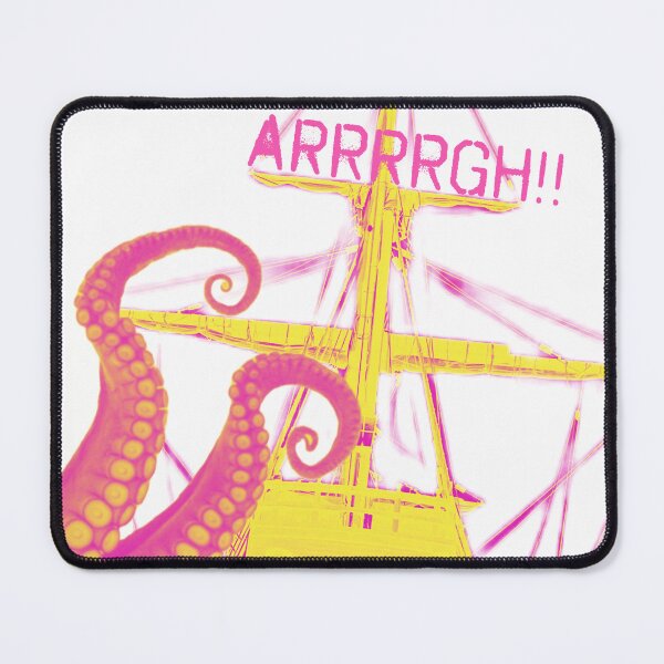 Item preview, Pirate Ship pink and yellow designed and sold by TheBruce77.