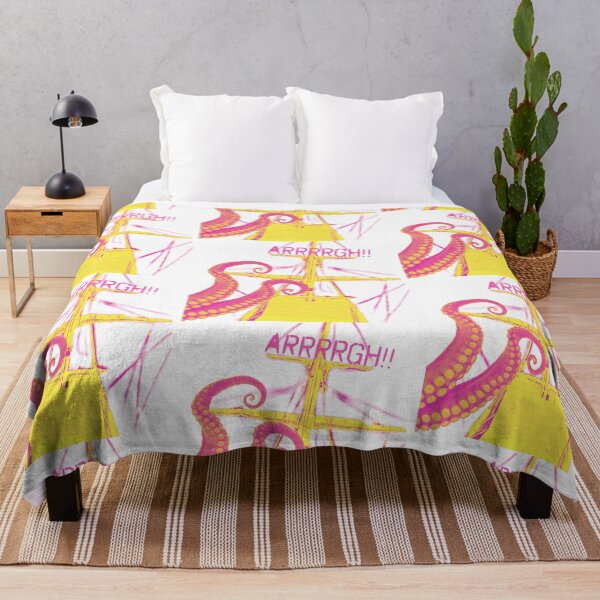 Item preview, Pirate Ship pink and yellow designed and sold by TheBruce77.