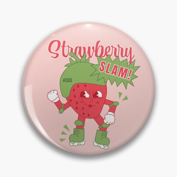 Item preview, Strawberry Slam - with Text designed and sold by Delanie D.