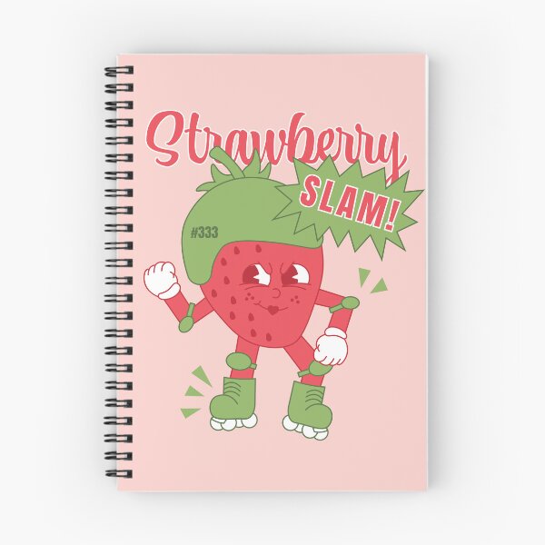 Item preview, Strawberry Slam - with Text designed and sold by Delanie D.