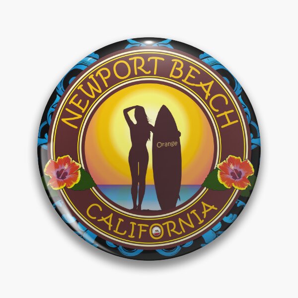 Item preview, Newport Beach surfer girl designed and sold by studioss76.