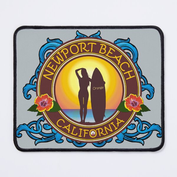 Item preview, Newport Beach surfer girl designed and sold by studioss76.