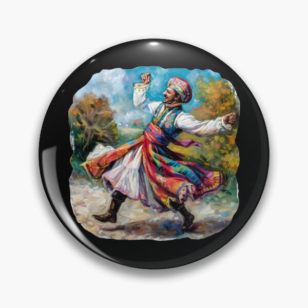 Item preview, Ukrainian Dance Happy Man Dancing designed and sold by Leonardo Palumbo.