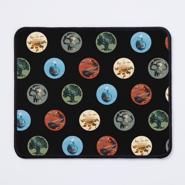 Item preview, Mana Landscapes Pattern designed and sold by MythicBiscuit.