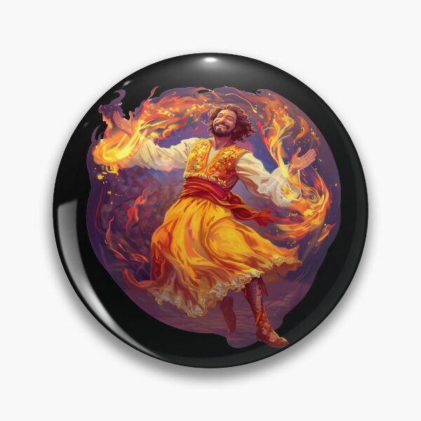 Item preview, Ukrainian Dance Happy Man Folk Dance Fire designed and sold by Leonardo Palumbo.