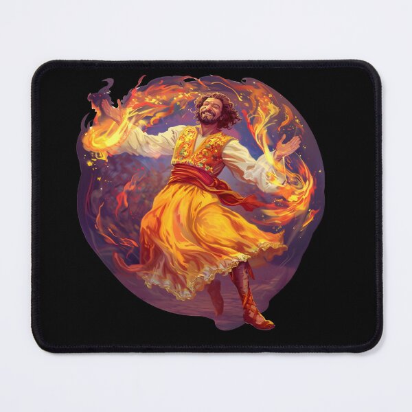 Item preview, Ukrainian Dance Happy Man Folk Dance Fire designed and sold by Leonardo Palumbo.