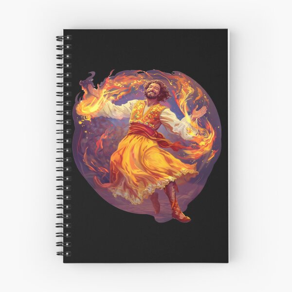 Item preview, Ukrainian Dance Happy Man Folk Dance Fire designed and sold by Leonardo Palumbo.