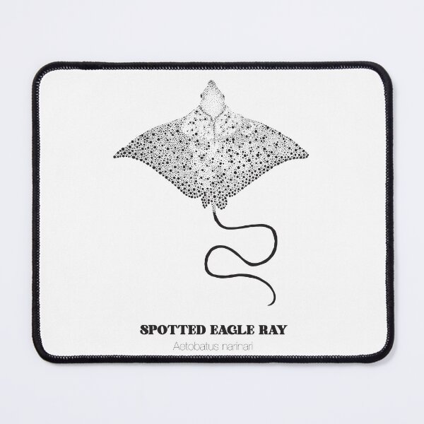 Item preview, Spotted Eagle Ray BW designed and sold by BestMerchEverer.