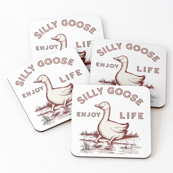 Item preview, Crazy goose enjoys life designed and sold by StrictlyBilliM.