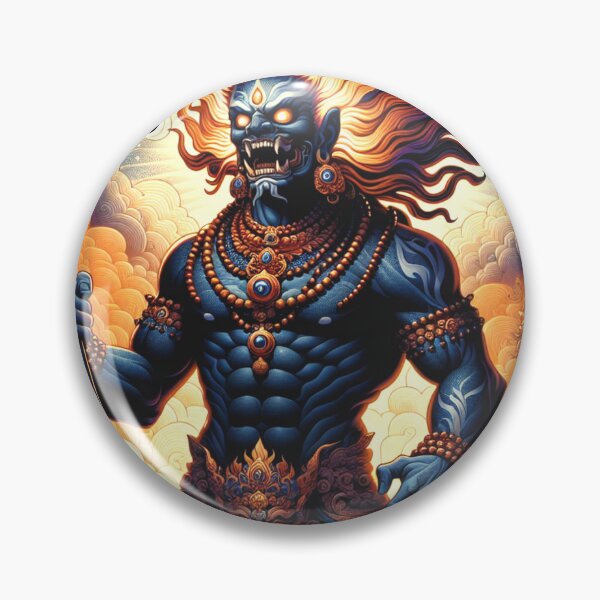 Item preview, Vajrapani Buddist Deity God  designed and sold by HippieFarms11.