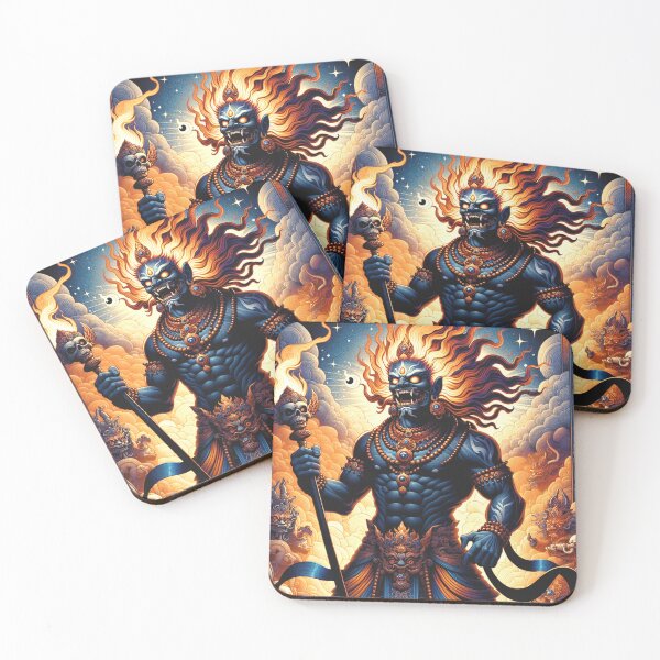 Item preview, Vajrapani Buddist Deity God  designed and sold by HippieFarms11.