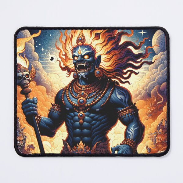 Item preview, Vajrapani Buddist Deity God  designed and sold by HippieFarms11.