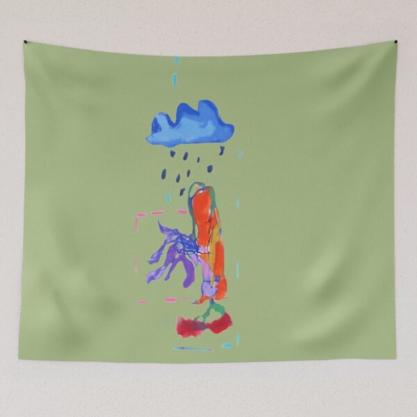 Item preview, Flower Walking through Time, Space, Nature, Weather designed and sold by MonsoonartsbyM.
