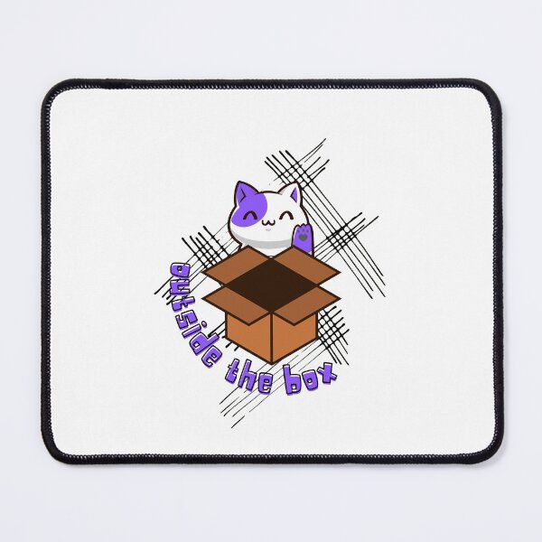 Item preview, Asexual Cat: Outside The Box designed and sold by Kusza.