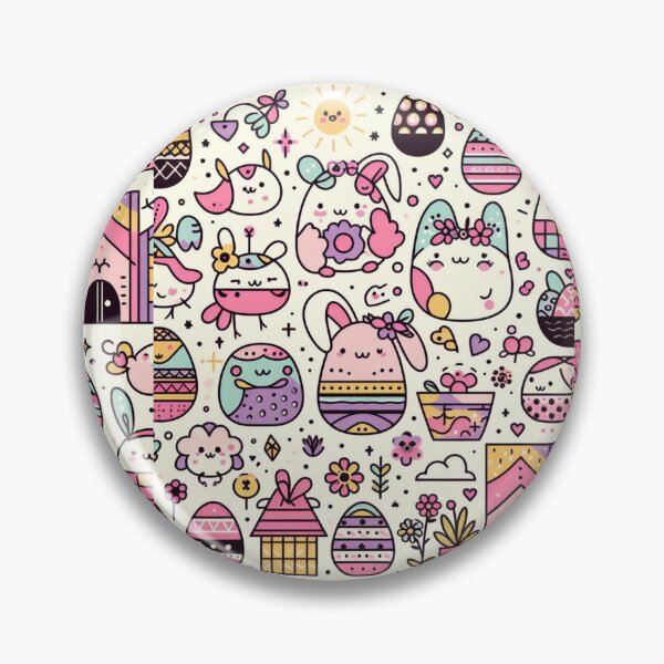 Item preview, Kawaii Easter Bunny designed and sold by Tw1nsAIArt.