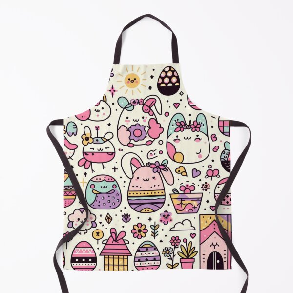 Item preview, Kawaii Easter Bunny designed and sold by Tw1nsAIArt.