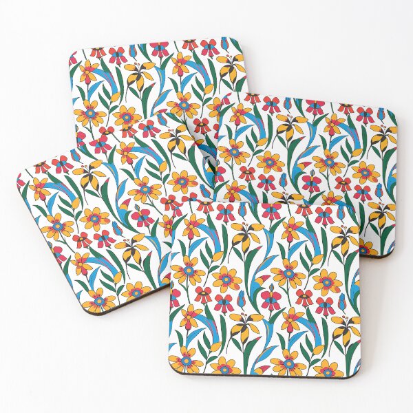 Item preview, Minoan-inspired Flowers designed and sold by Ms. Counterclockwise.