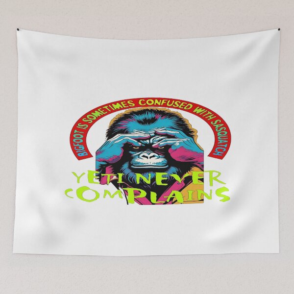 Item preview, Yeti Never Complains designed and sold by unclestich.
