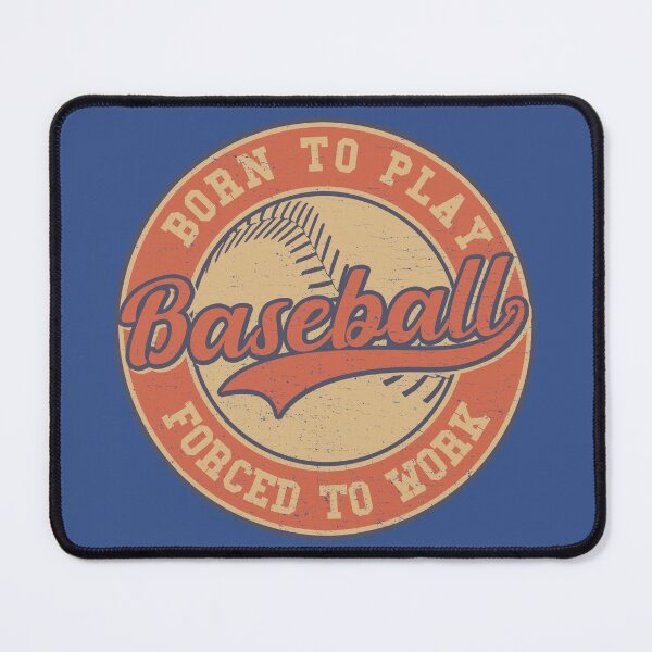 Artikelvorschau, Vintage Baseball – Geboren zum Spielen, gezwungen zur Arbeit – Baseballspieler entworfen und verkauft von brindled.