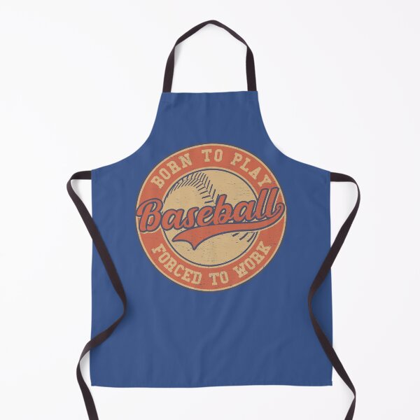 Item preview, Vintage Baseball - Born to Play Forced to Work - Baseball player designed and sold by brindled.