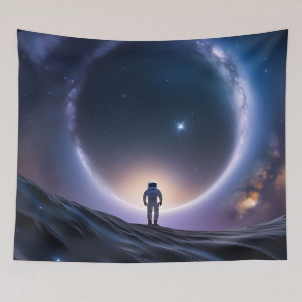 Item preview, An Astronaut Reaching Out Across the Galaxy designed and sold by AspirationalArt.
