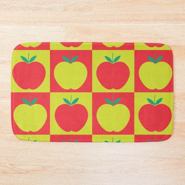 Item preview,  Checkered Red and Yellow Apples Pattern  designed and sold by Yasminepatterns .