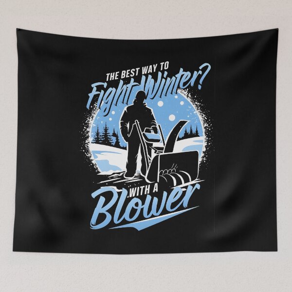Item preview, Win the Snowdown - Epic Snow Blower Design designed and sold by VoyteksDesigns.