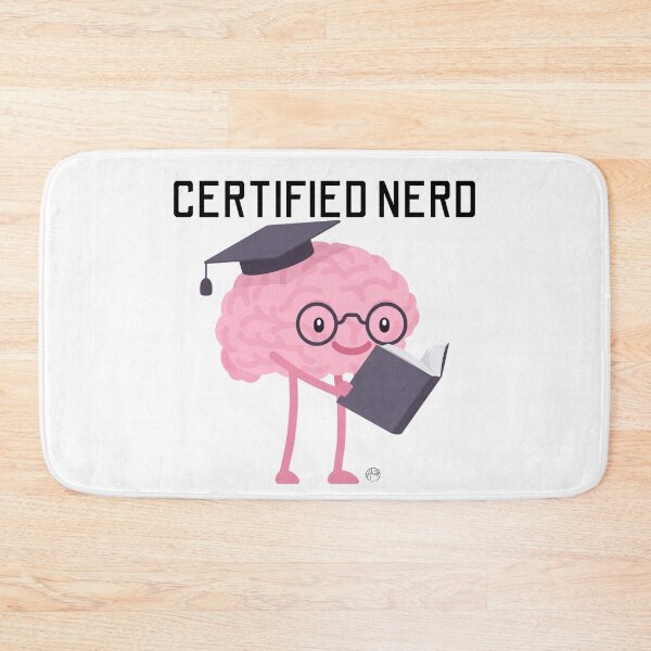 Item preview, Certified Nerd designed and sold by Anita Ohulo.