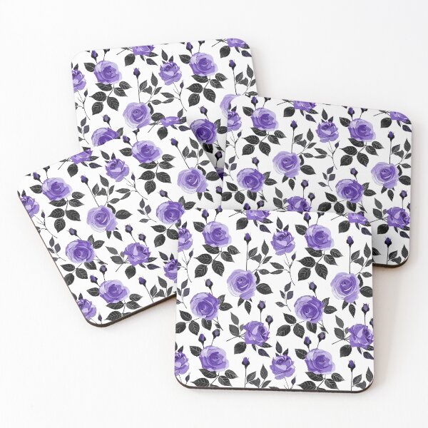 Item preview, Purple Roses Pattern designed and sold by sheprint.