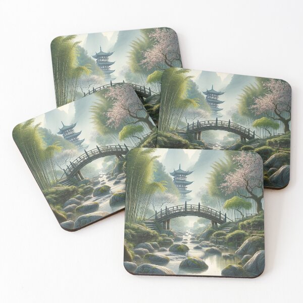 Item preview, Cherry blossom valley designed and sold by Cerberus-Art.